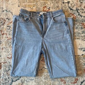 Abercrombie & Fitch 90s Slim Straight Ultra High Rise